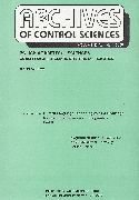 Archives Of Control Sciences